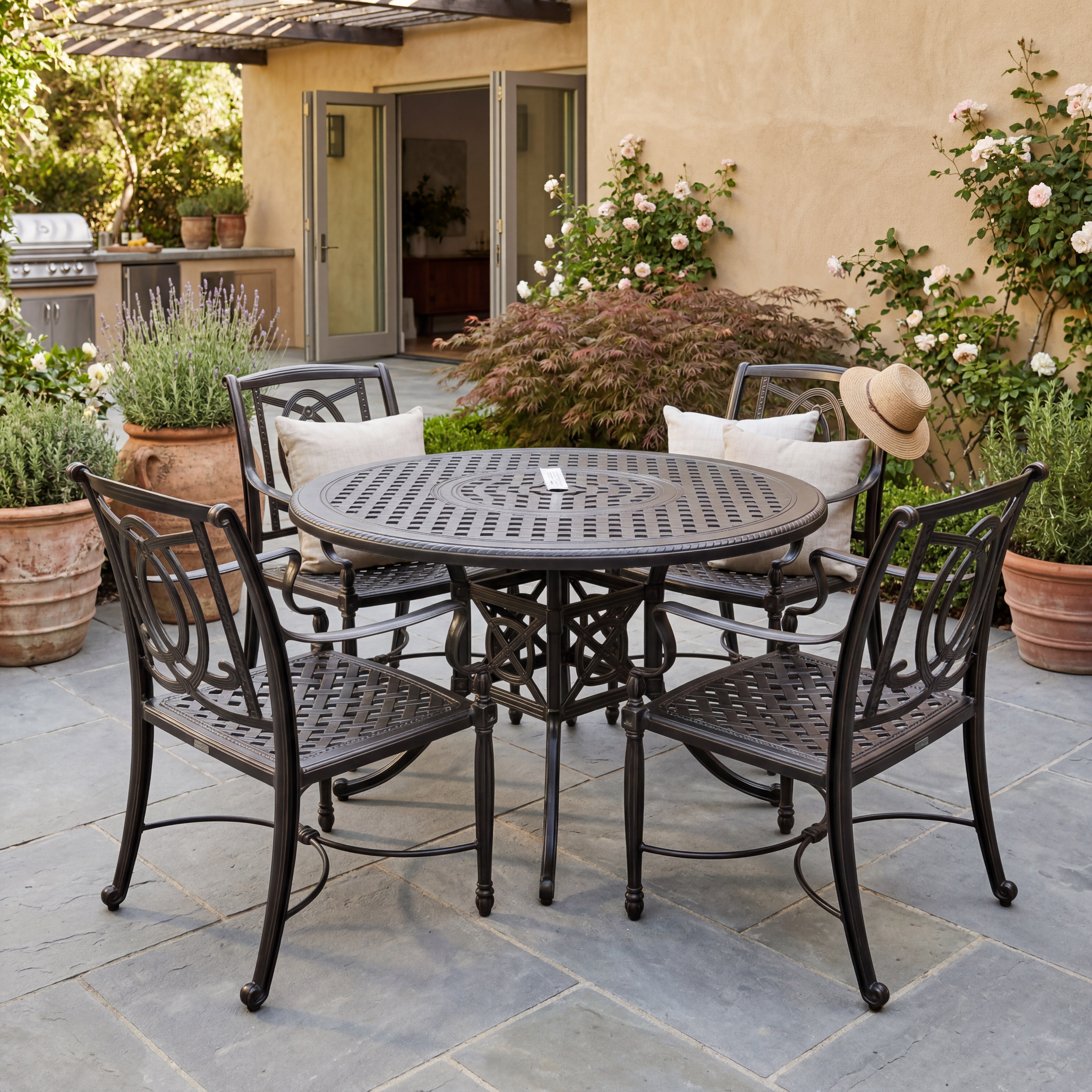 bel air round dining set – 48 inch table thumbnail image
