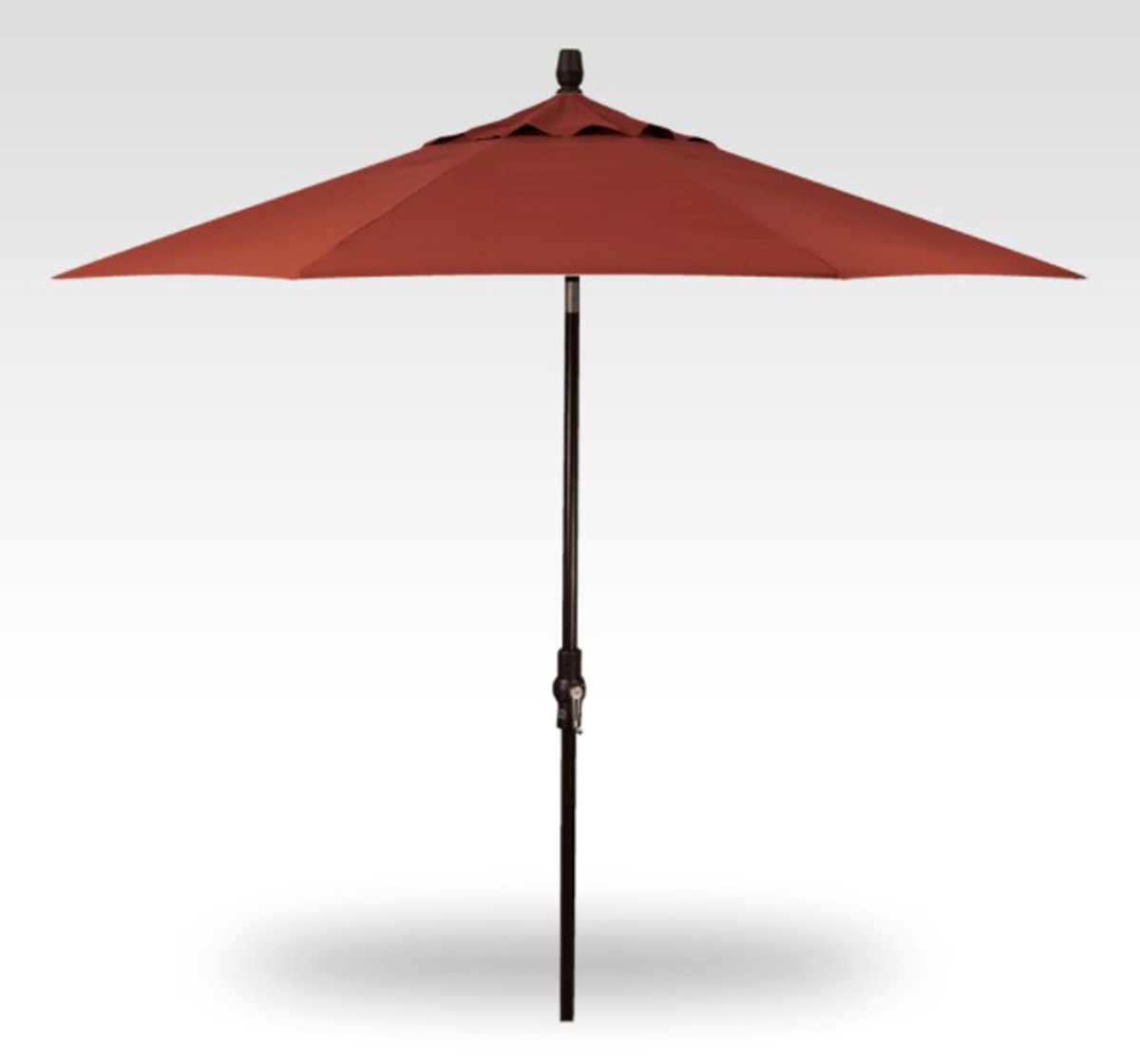 9′ henna collar tilt umbrella – black frame thumbnail image