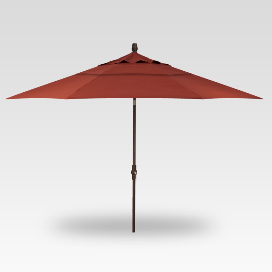 11′ henna collar tilt umbrella – bronze frame product image