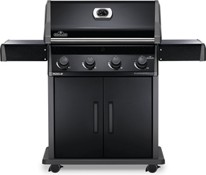 rogue 525 lp black with stainless steel grates