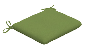 spectrum cilantro wrought iron dining cushion