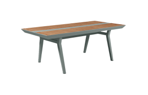 champion rectangular dining table – grigio