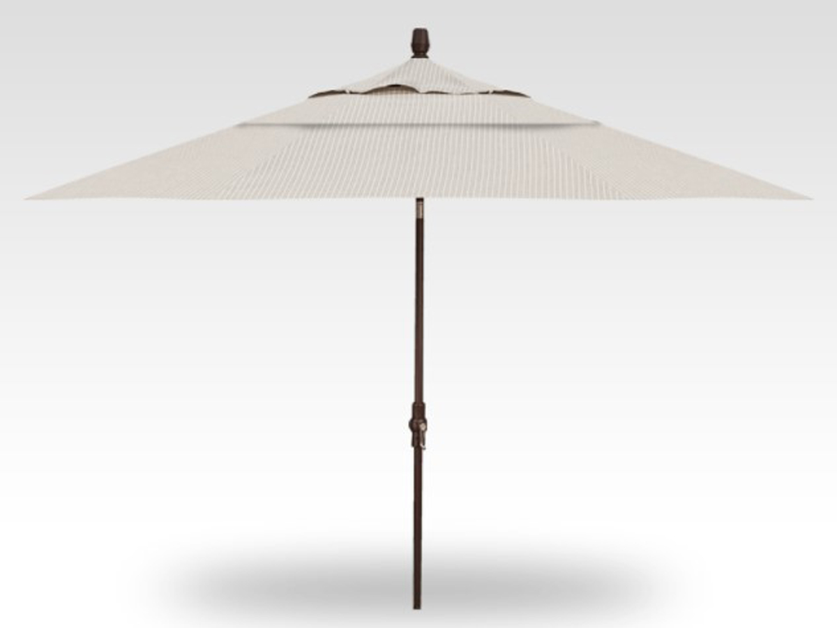 11′ atlantic beachwood collar tilt umbrella – bronze frame thumbnail image