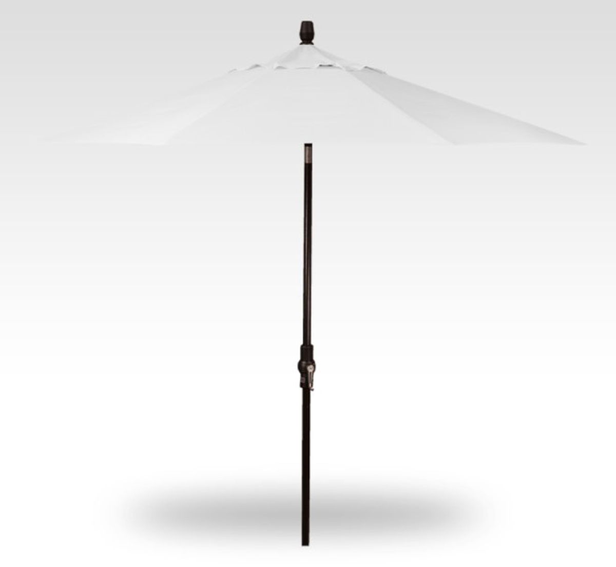 9 natural collar tilt umbrella – black frame product image