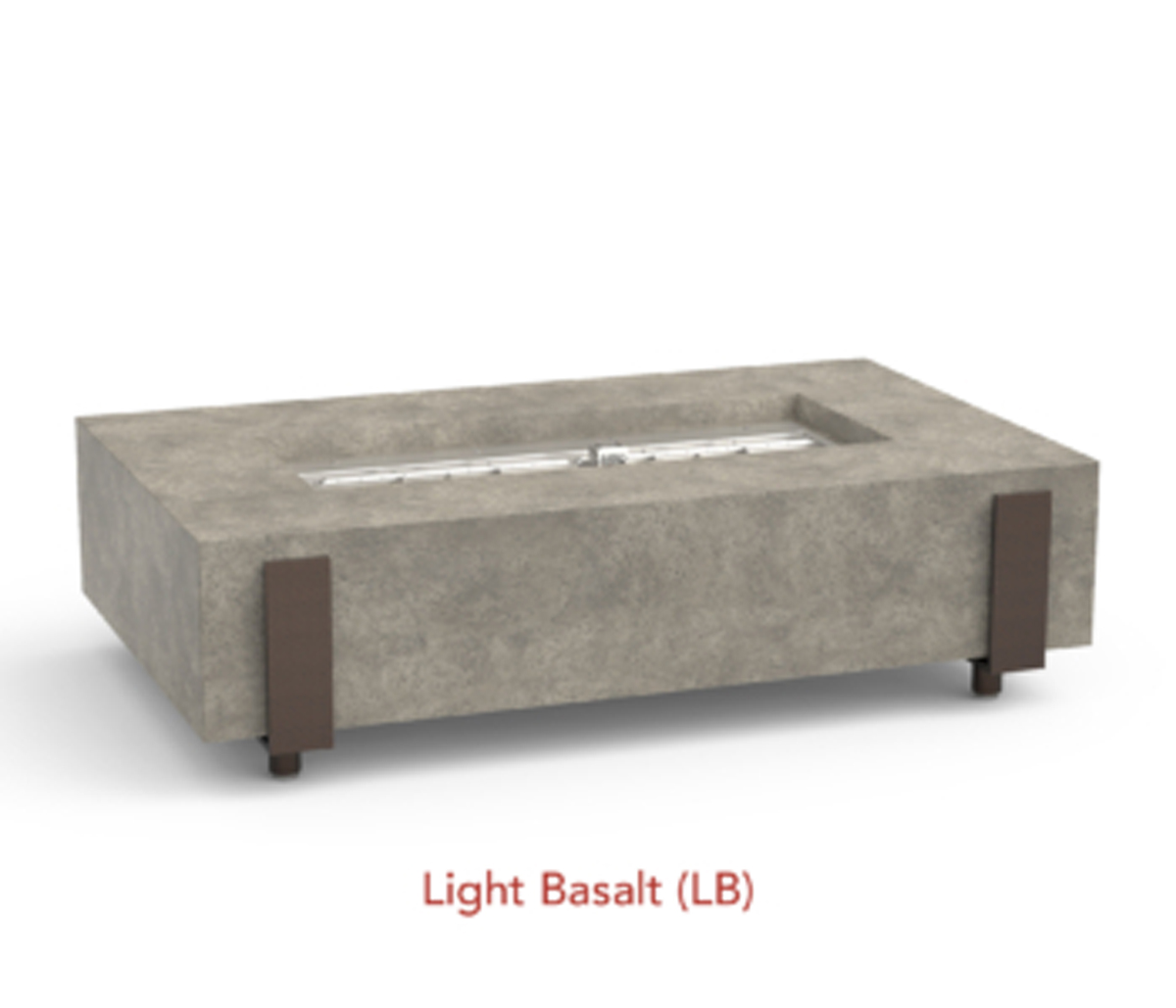 iron saddle firetable – light basalt – ng product image