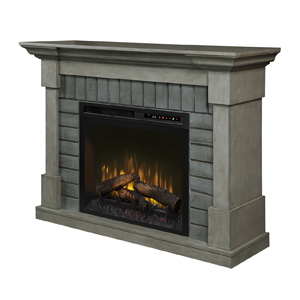 royce mantel with electric fireplace