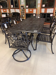 st. augustine extension dining set