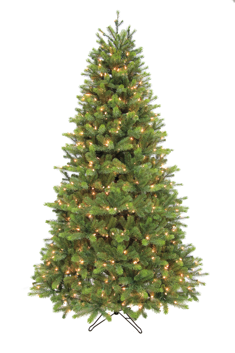 7.5′ rocky mountain pine tree – clear/multi led lights product image