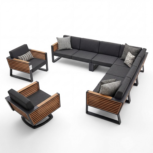 manhattan complete sectional seating set