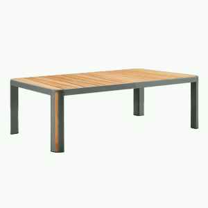 geneva rectangular dining table – nero