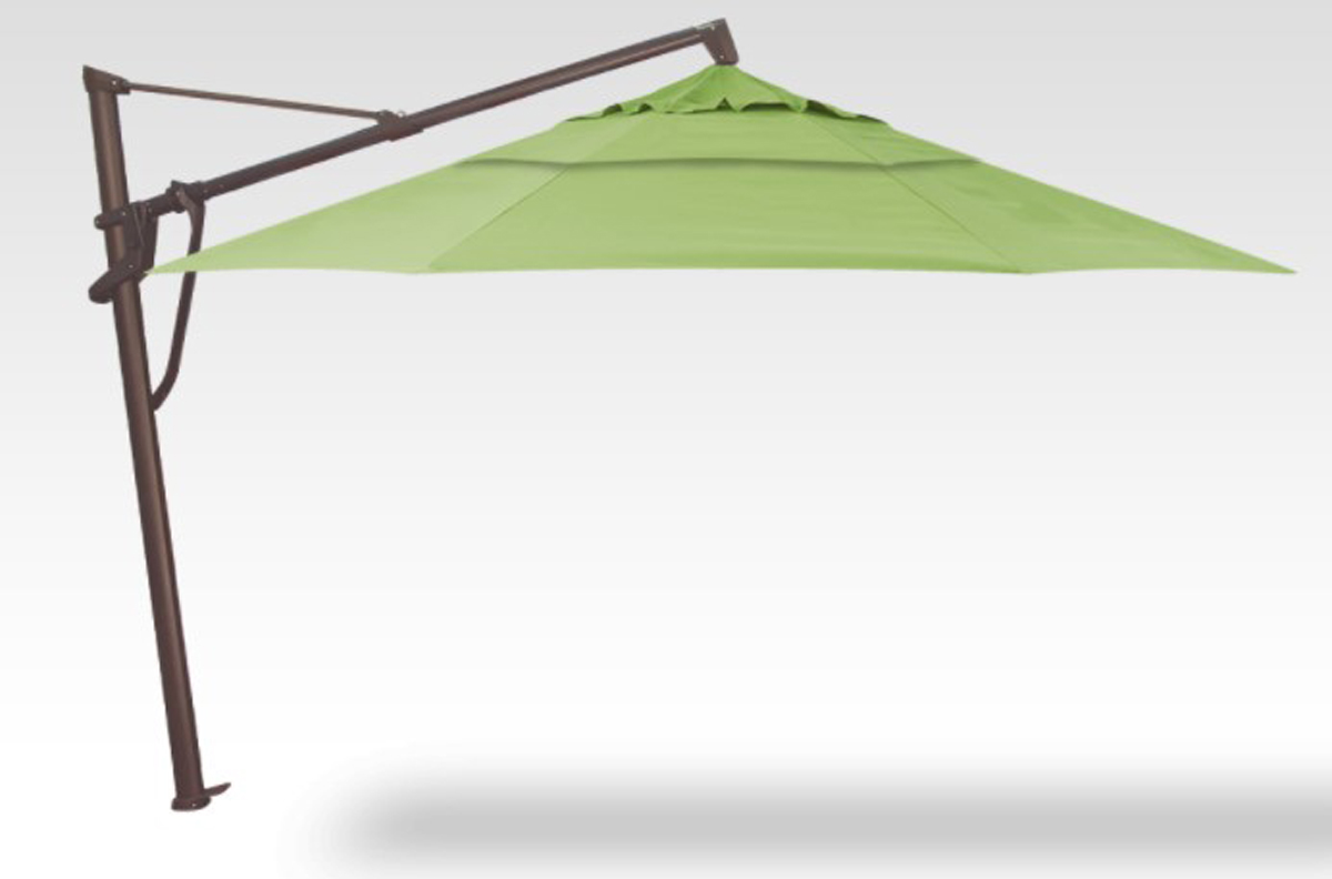11′ akz plus ginko cantilever umbrella – bronze frame product image