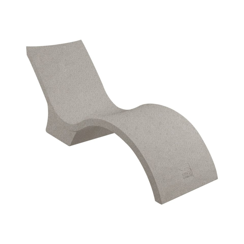 signature in-water chaise deep – sandstone product image