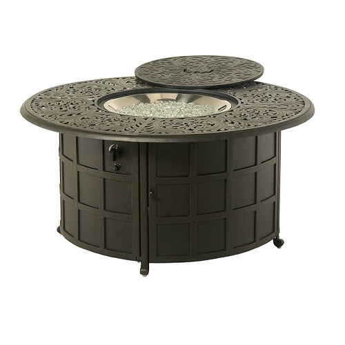 chateau 48 inch complete gas firepit