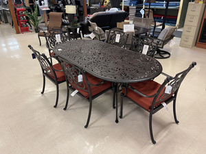 st augustine oval dining set