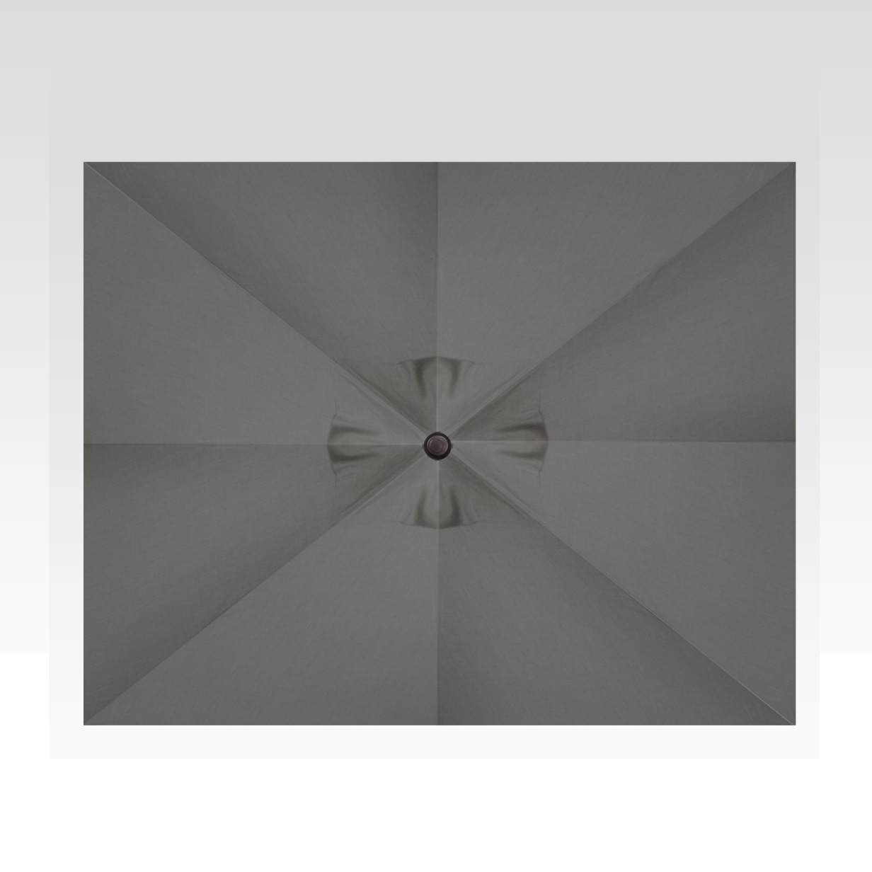 8×11 cast slate rectangular umbrella – black frame thumbnail image