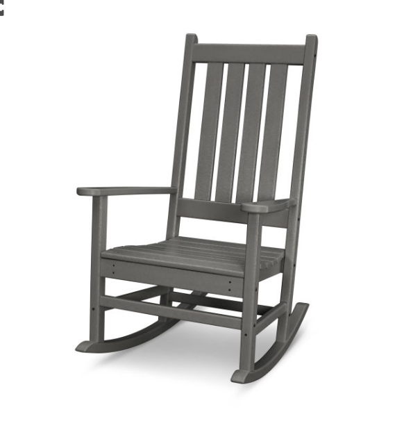 vineyard adirondack rocking chair in slate grey product image