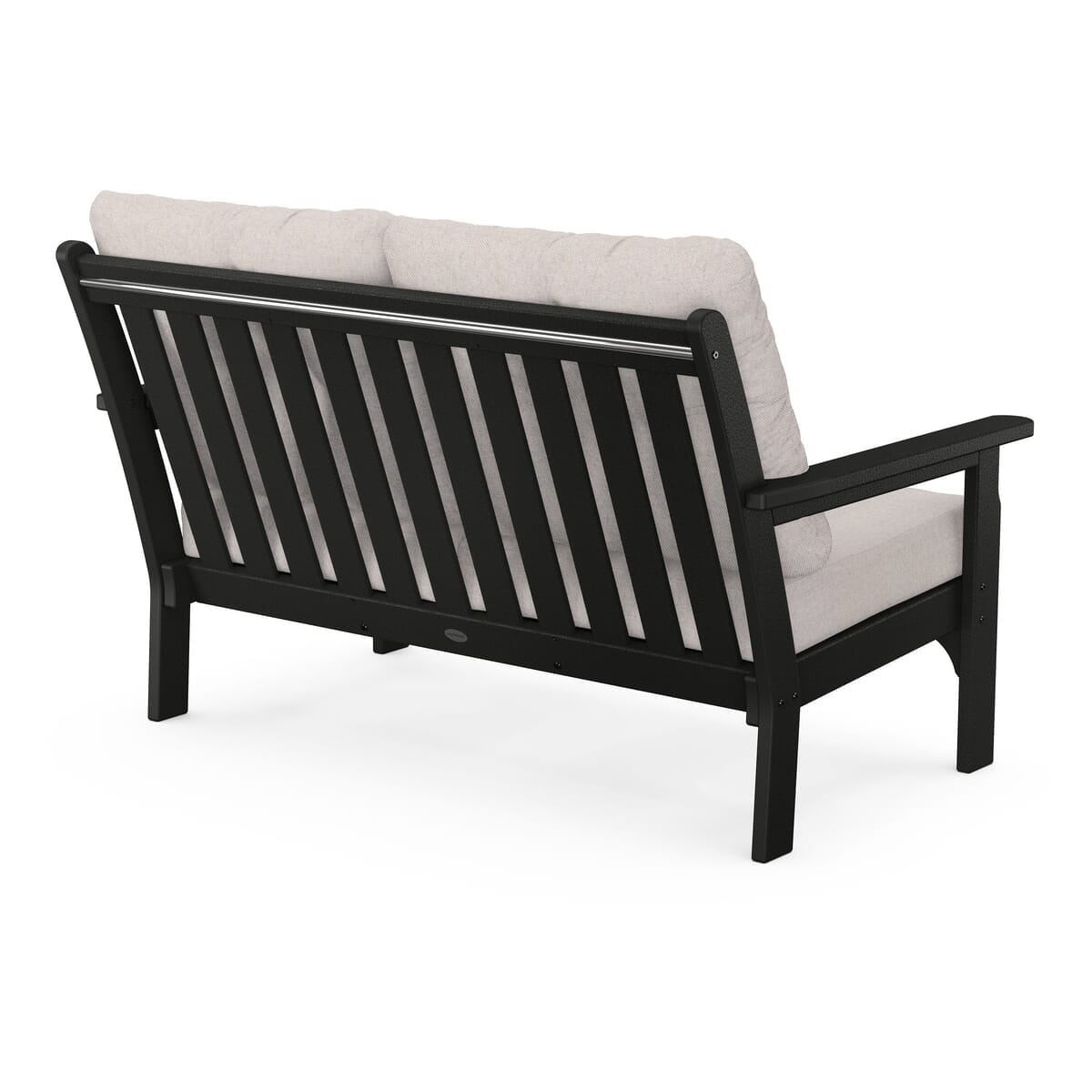 vineyard loveseat – black / dune burlap thumbnail image