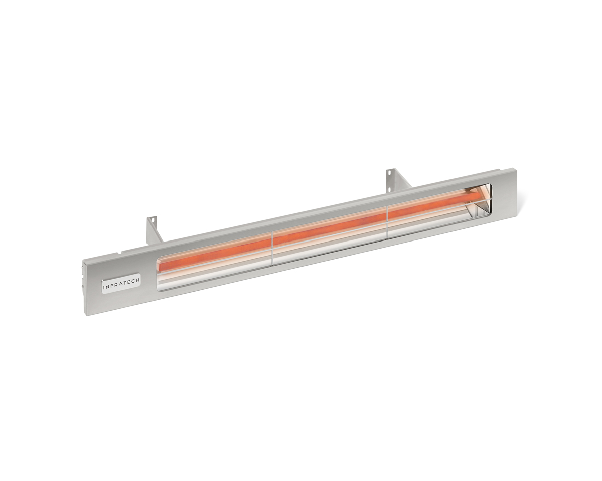 slim line 29.5 inch 120v heater – silver product image