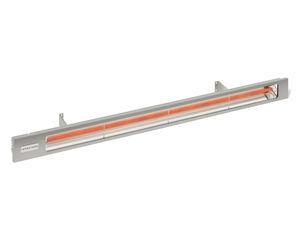 slim line 63.5 inch 3000 watt heater – silver