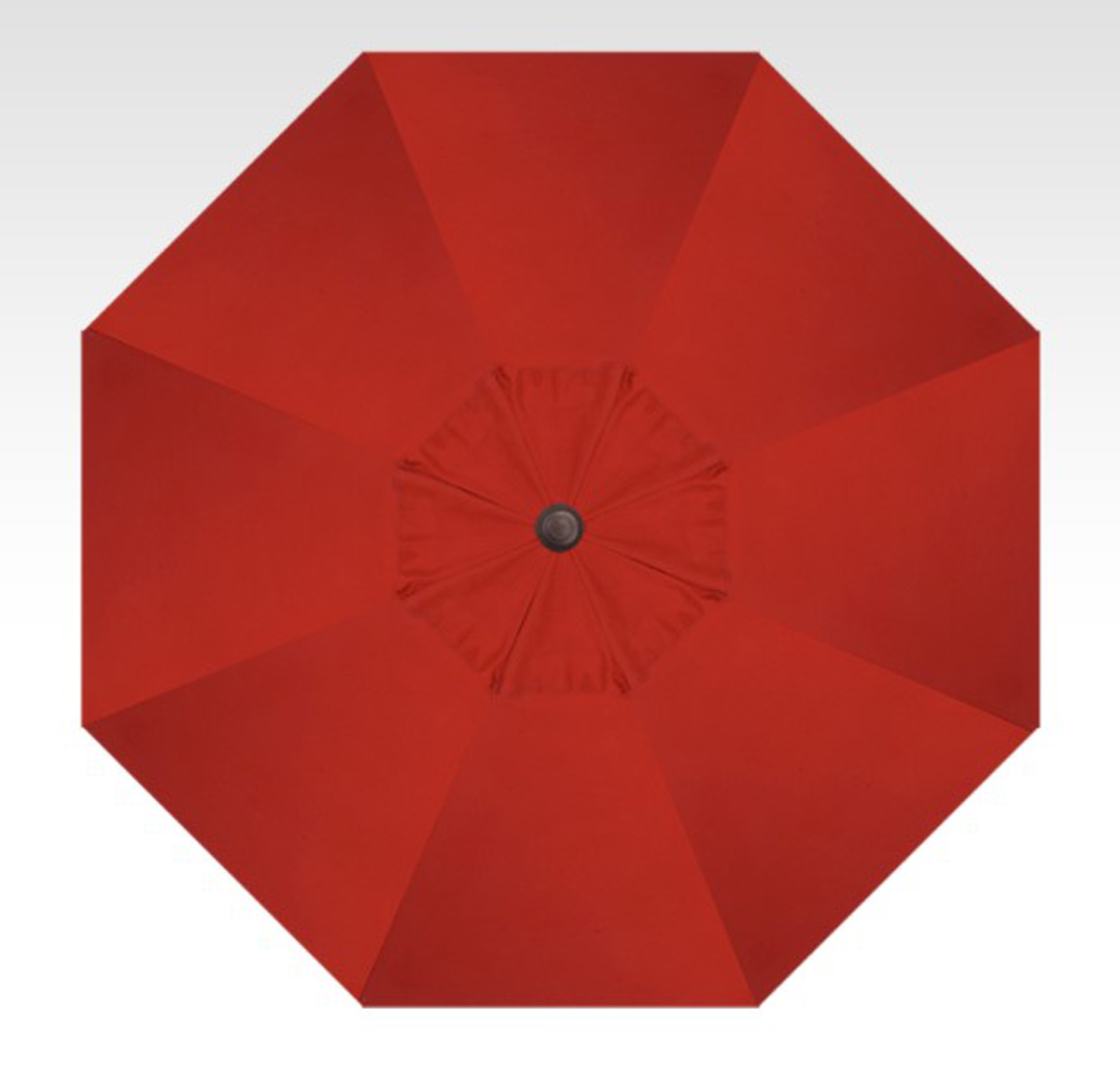 9′ starlux jockey red lighted collar-tilt umbrella – bronze frame thumbnail image