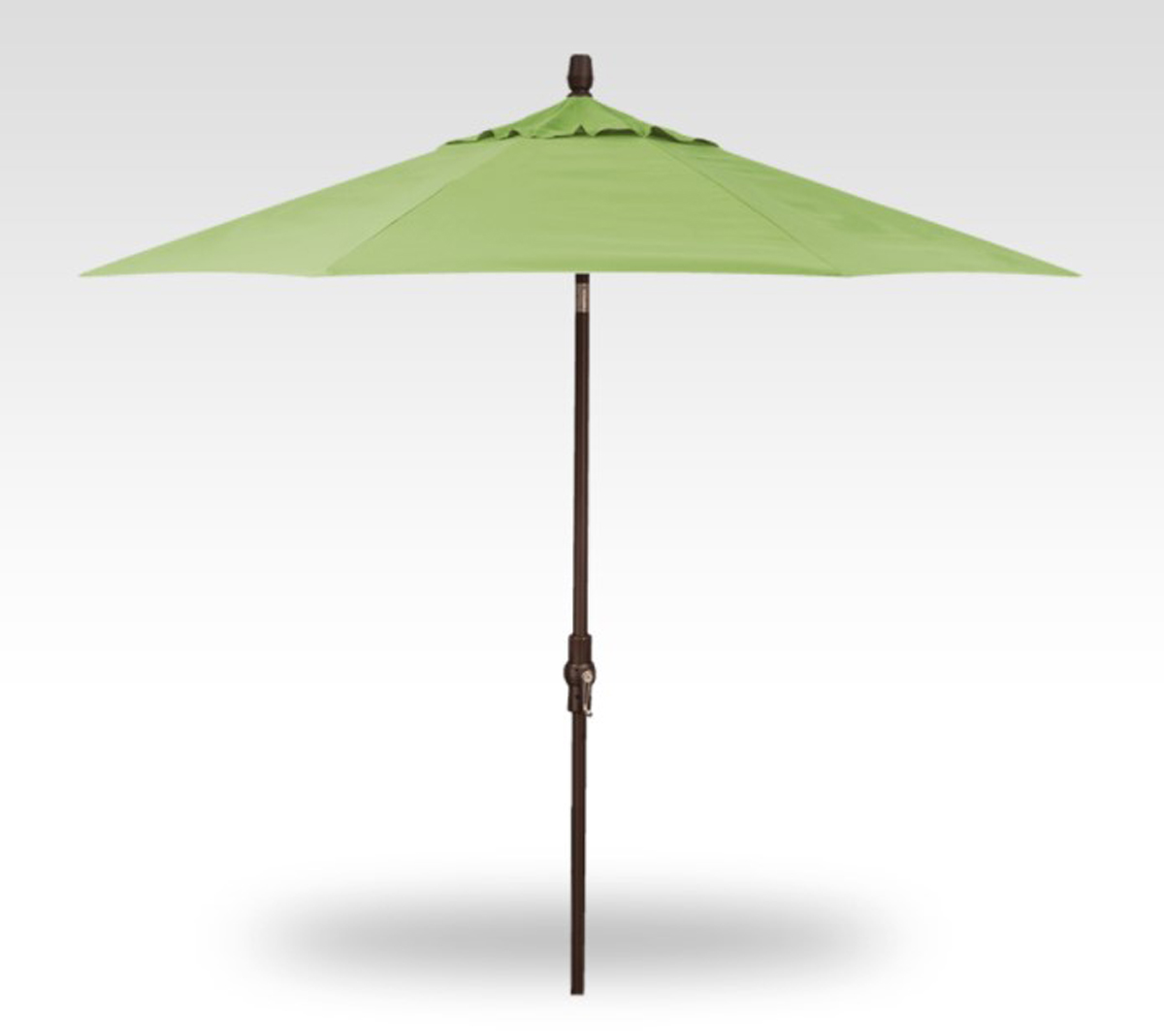 9′ starlux ginko lighted collar-tilt umbrella – bronze frame product image