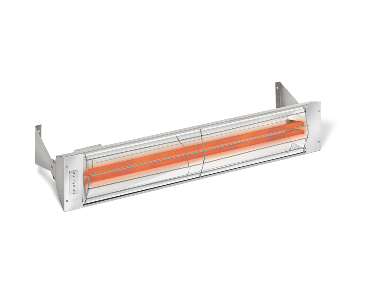 wd series 39 inch 5000 watt dual element heater – stainless steel product image