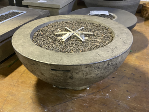48 inch fire bowl – dark basalt
