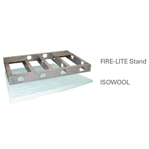 standard metal stand 42 w/isowool