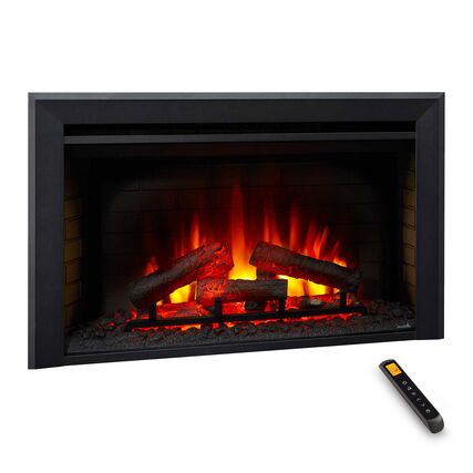 35 inch electric fireplace insert