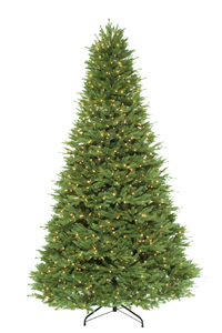 7.5′ aspen spruce tree – clear/multi led lights