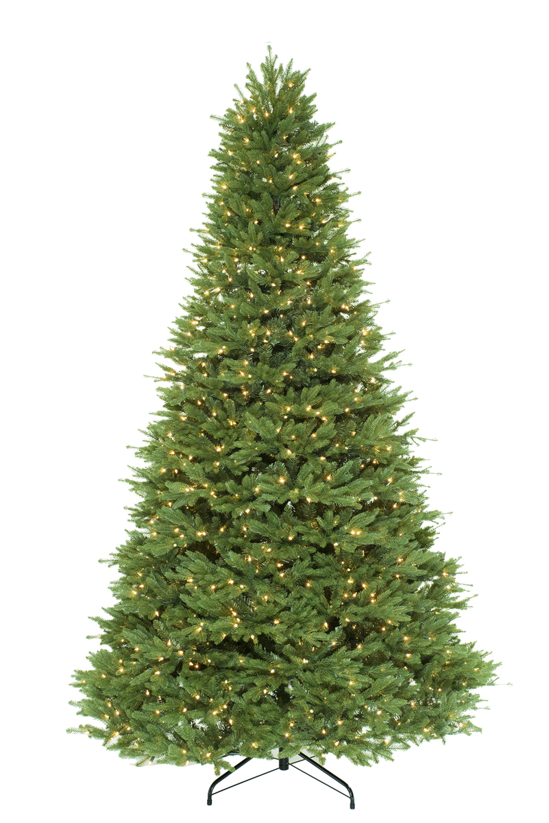 7.5′ aspen spruce tree – clear/multi led lights product image
