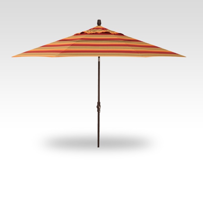 11′ astoria sunset collar tilt umbrella – bronze frame product image