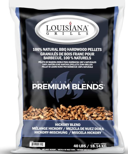 louisiana grills 40 lb hickory blend pellets product image