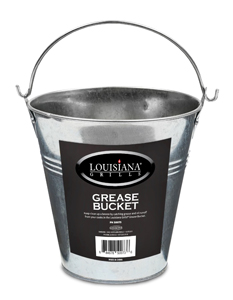 louisiana grills steel grease bucket