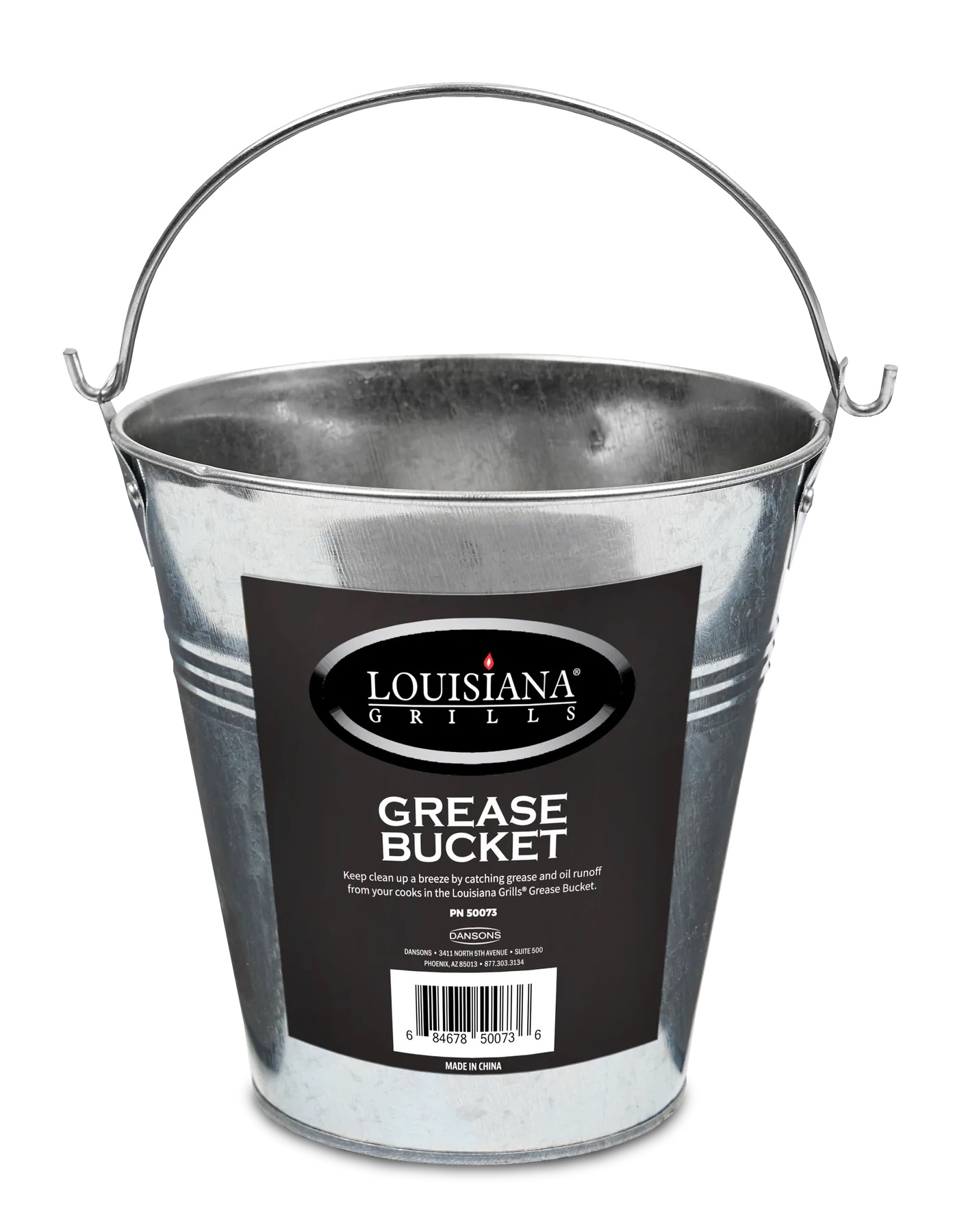 louisiana grills steel grease bucket product image