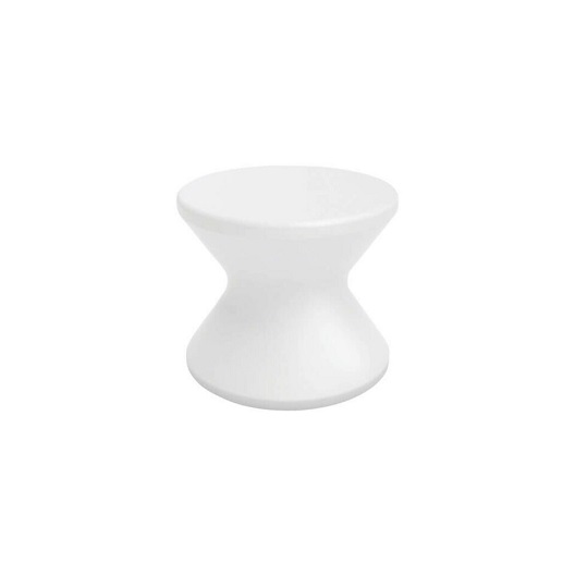 signature standard side table no hole – white