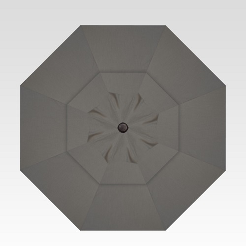 11′ cast slate collar tilt umbrella – black frame thumbnail