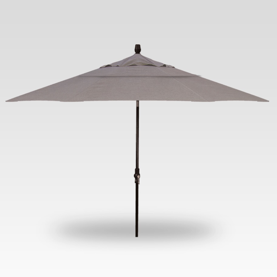 11′ mushroom collar tilt umbrella – black frame product image