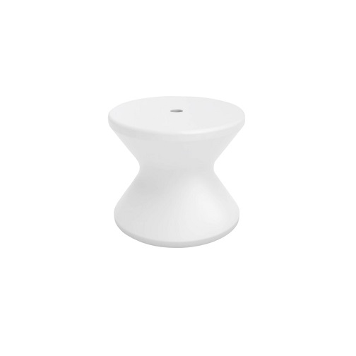 signature side table 22 inch no lid – white