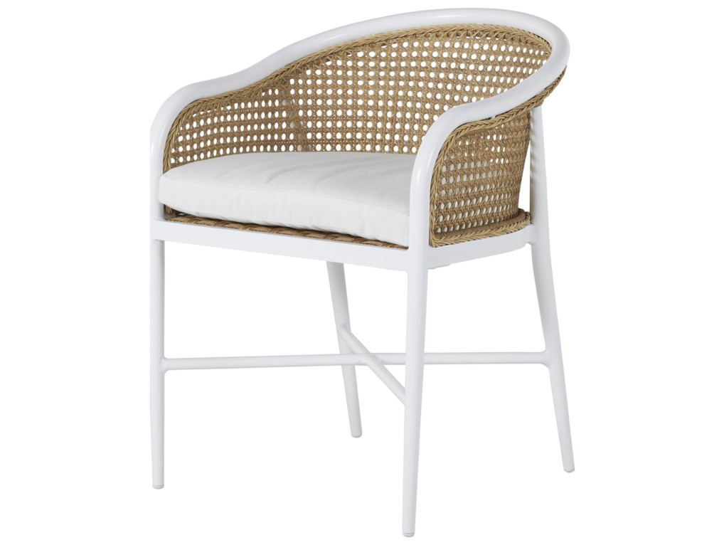 havana arm chair – chalk/natural resin thumbnail image