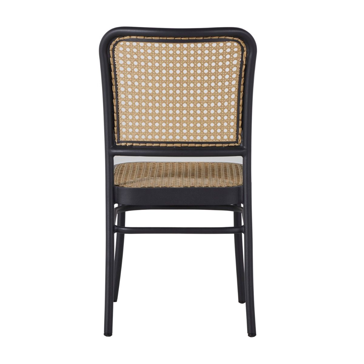 bordeaux side chair – midnight/natural resin thumbnail image
