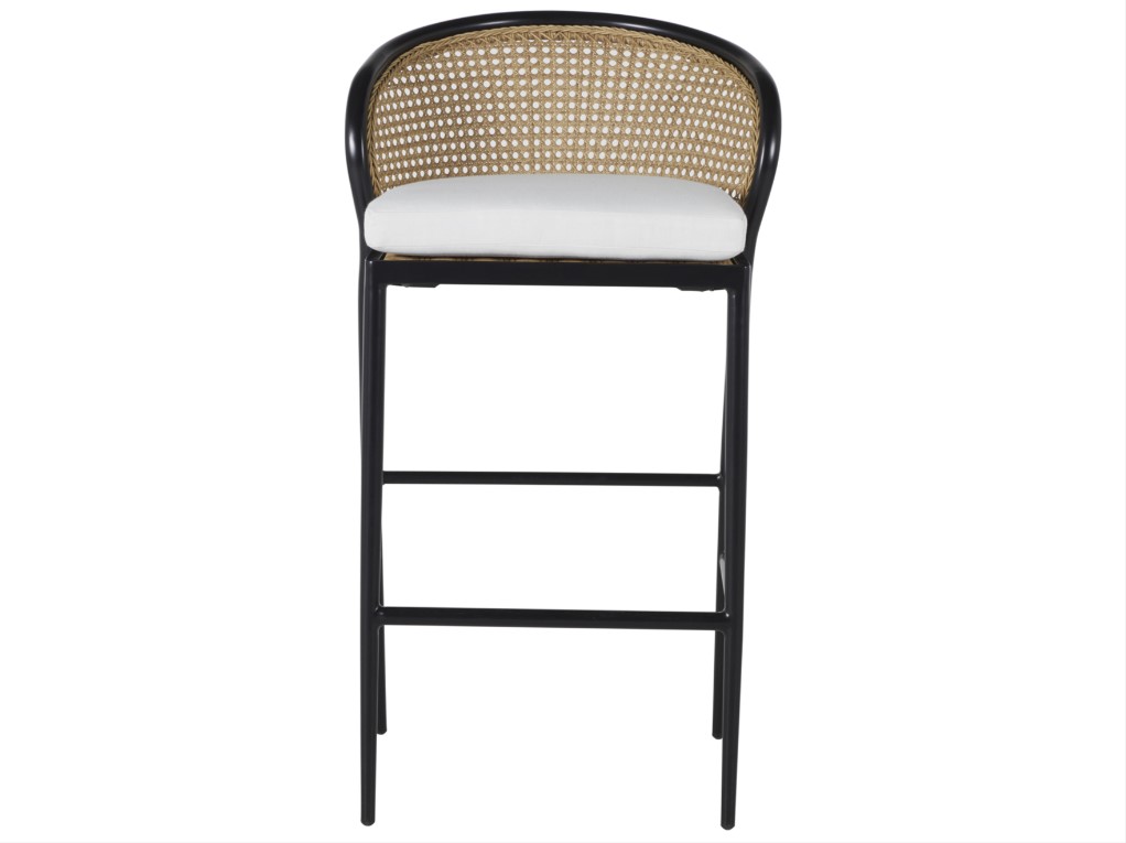 havana bar stool – black/natural resin product image
