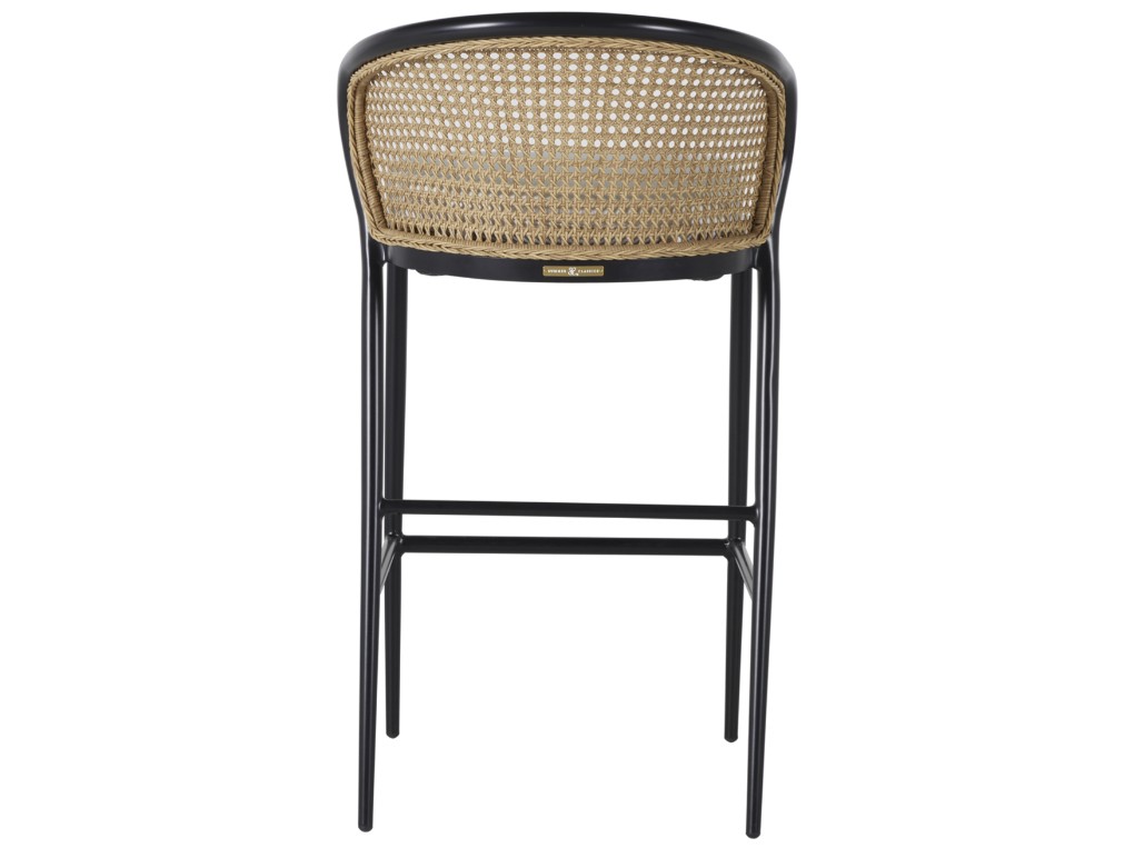 havana bar stool – black/natural resin thumbnail image