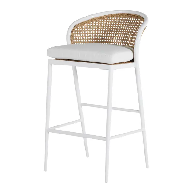 havana counter stool – chalk/natural resin thumbnail image