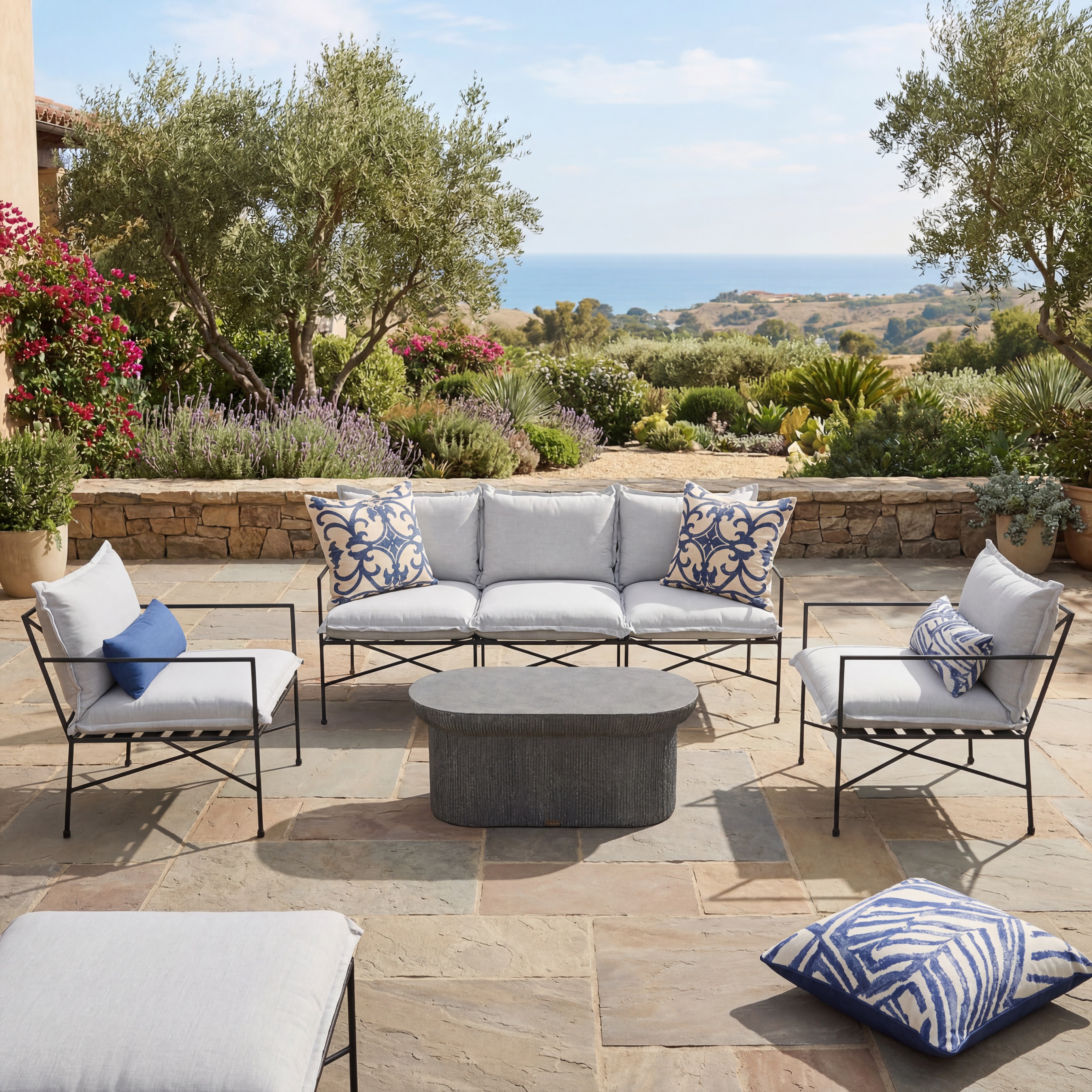 italia sofa seating set-remy silver thumbnail image