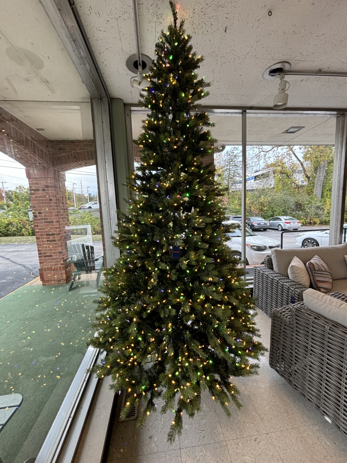 10′ logan spruce – color changing clear/multi led lights thumbnail image