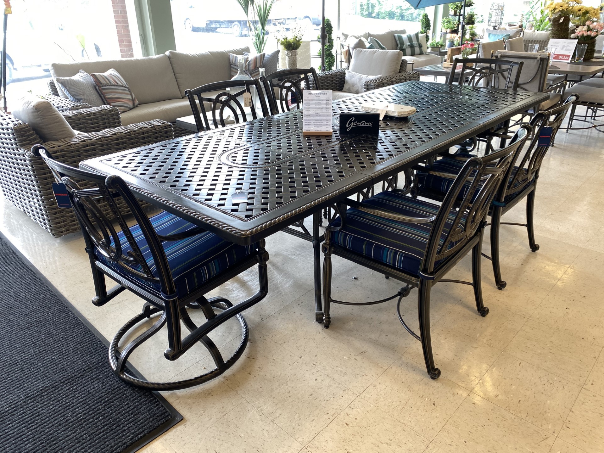 bel air extension dining set product image