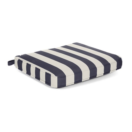 maxim navy water resistant dining cushion