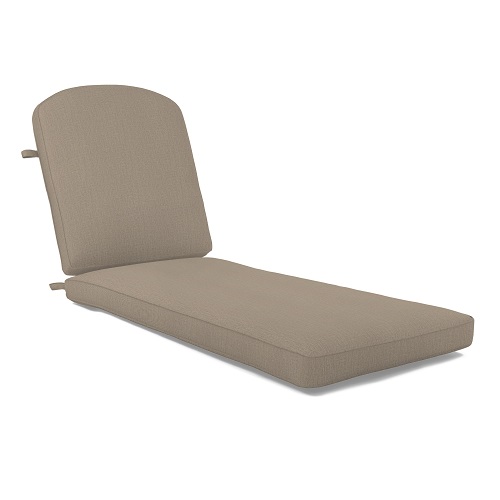 cast ash water resistant chaise cushion