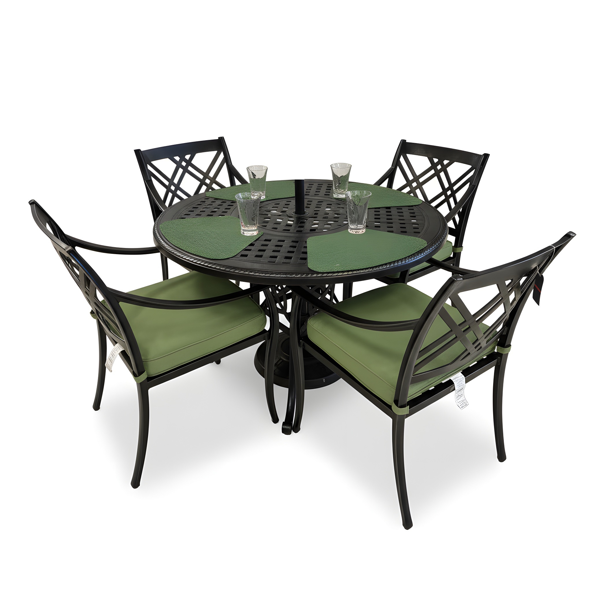 48 inch gensun edge/grand terrace dining set product image